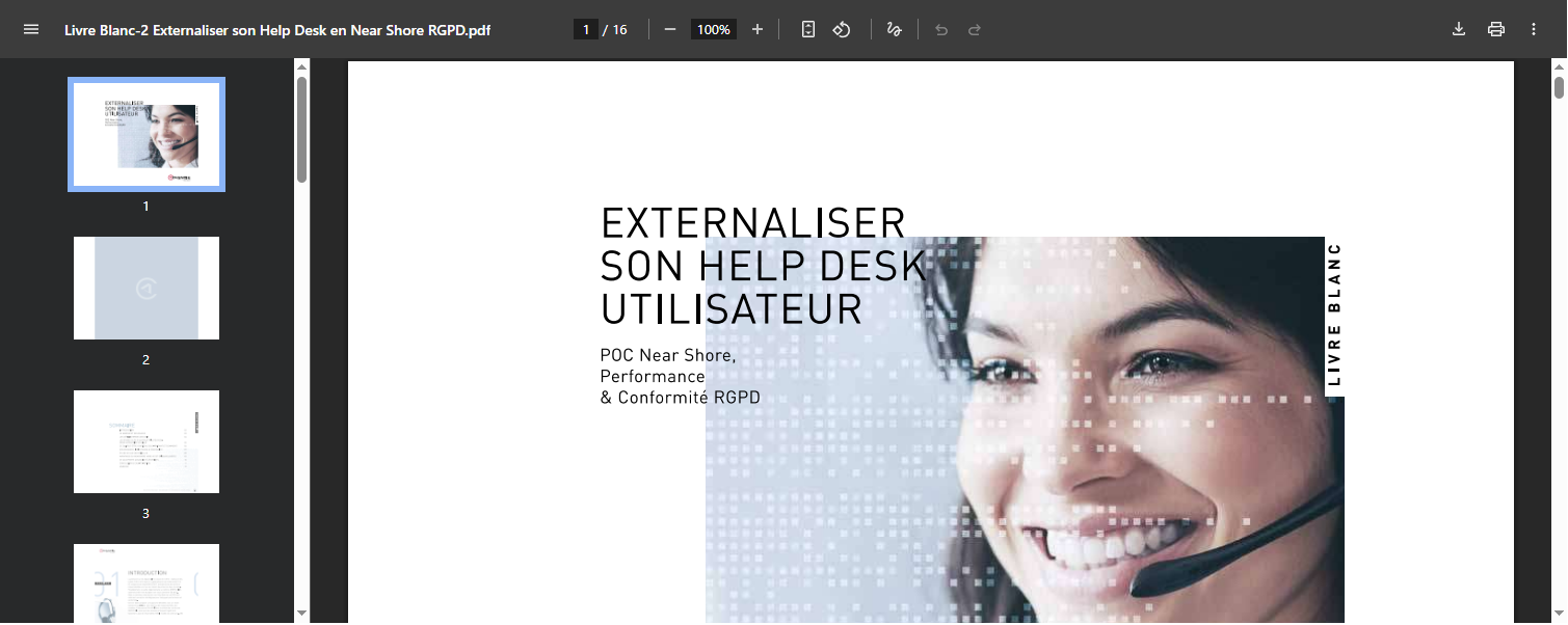 Livre blanc : Externaliser son Help Desk en Tunisie & Conformité RGPD Livre blanc : Externaliser son Help Desk en Tunisie & Conformité RGPD